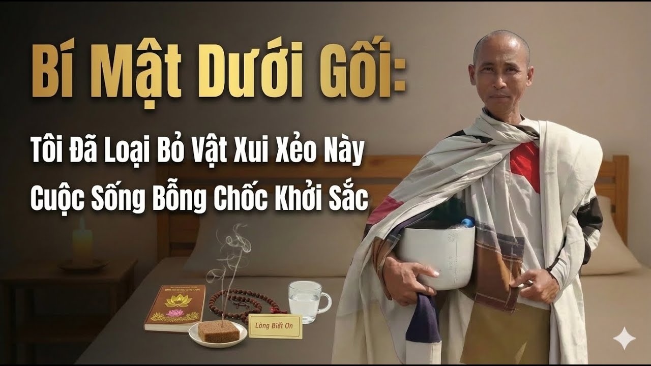 Thầy Minh Tuệ: BÍ MẬT DƯỚI GỐI: Loại Bỏ Vật Xui Xẻo Ngay Lập Tức, Cuộc Sống khỏe mạnh và khởi sắc