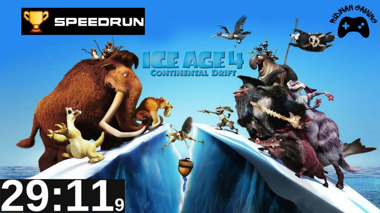 Я попытался пройти игру Ice Age: Continental Drift на скорость — Arctic Games