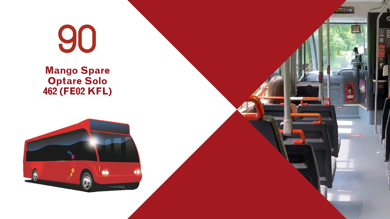 SOLE SURVIVOR: Trent Barton Mango Spare Optare Solo [462 - FE02 KFL]