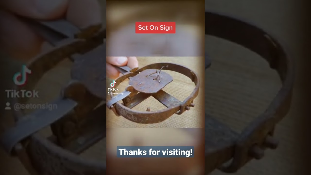 Spring Trapping & Vintage Traps from Set On Sign!