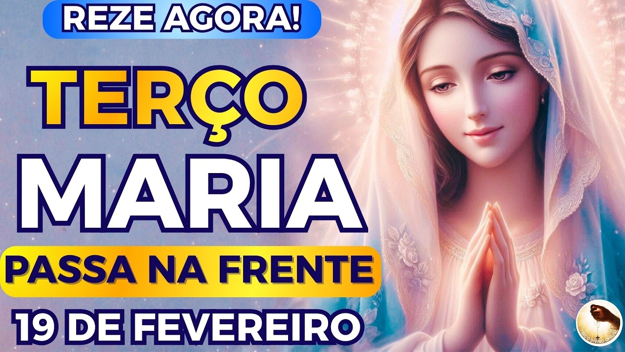 📿Terço Maria Passa na Frente vem Abrir Seus Caminhos Hoje Ainda! Reze Agora com Maria