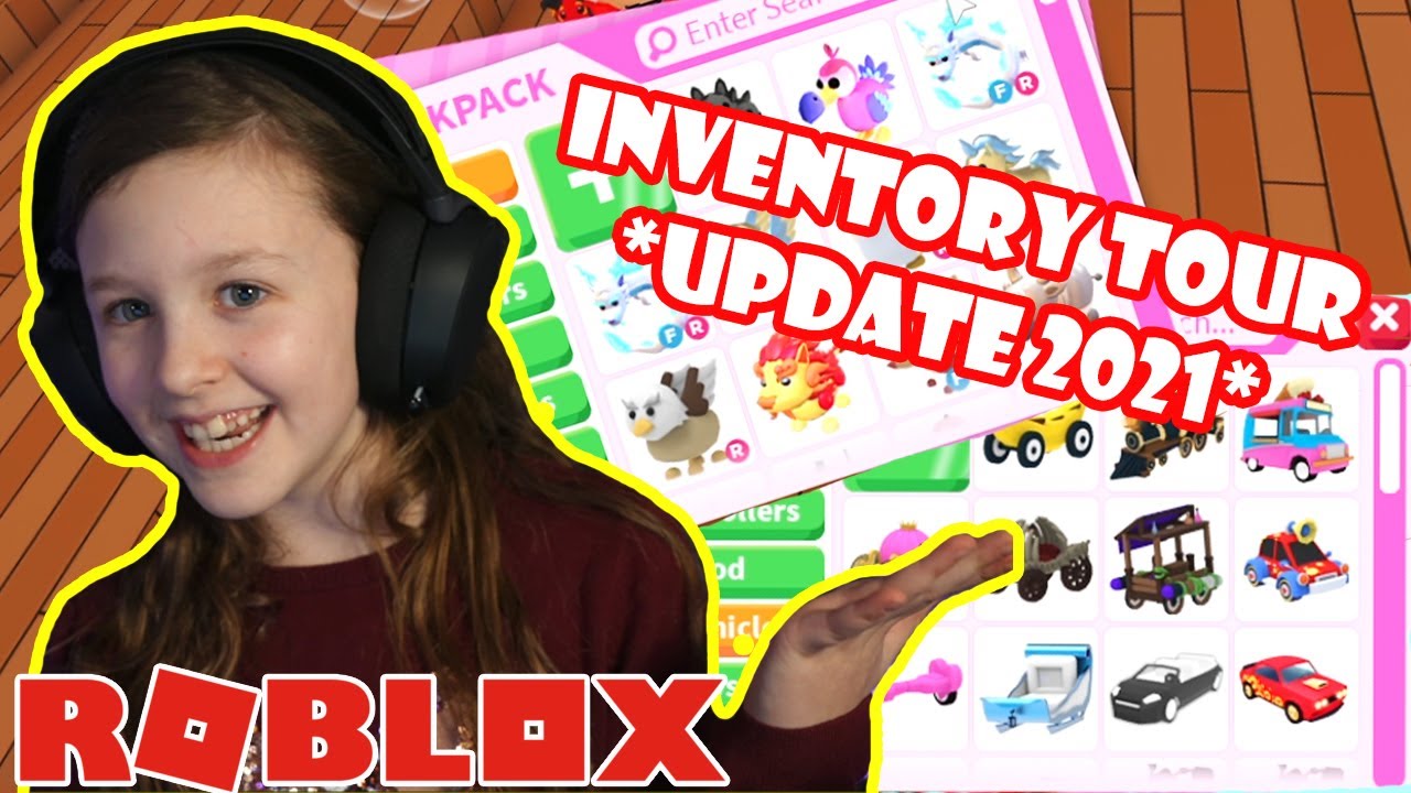 Fun Family Gaming Roblox Adopt Me Inventory Tour *Updated 2021*