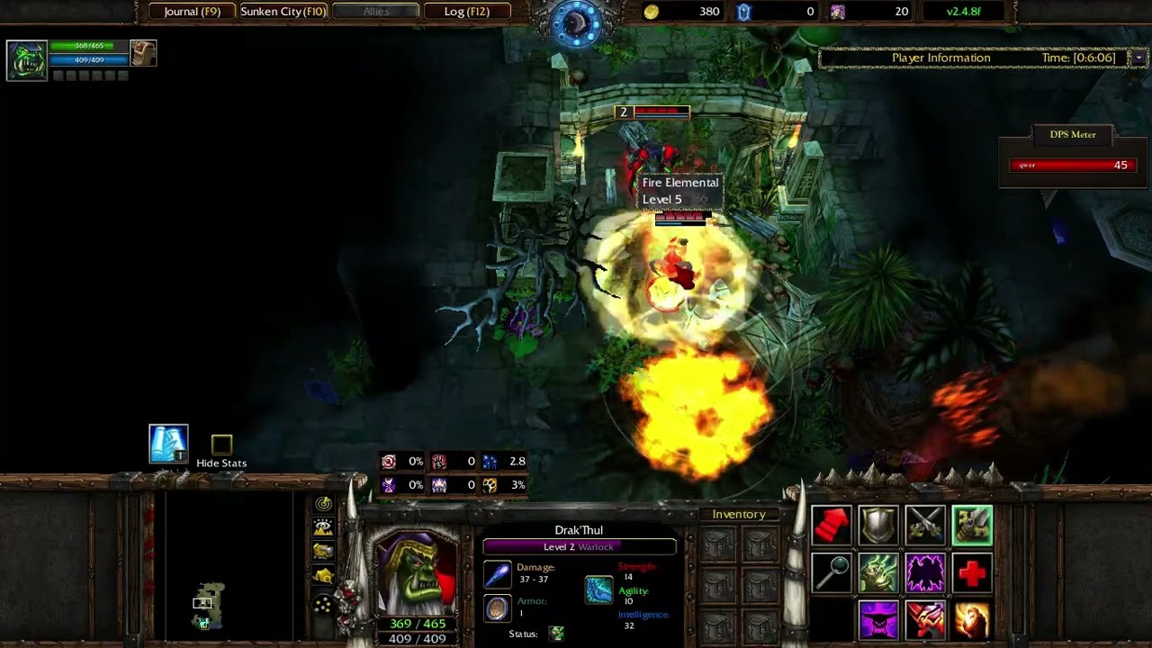 Warcraft 3 Sunken City Speedrun