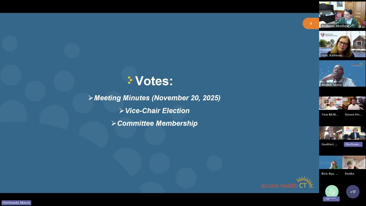 Access Health CT Board of Directors Meeting 20260115 090018 Meeting Recording