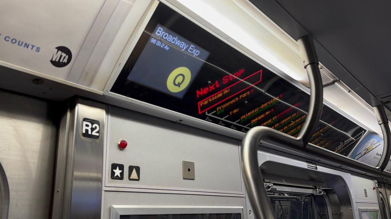 R160B Siemens (Q) Church Avenue To 96th Street-2nd Avenue 