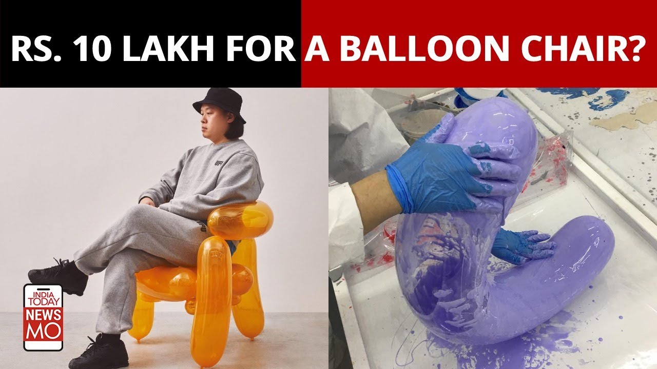 This South Korean Artist Makes Furniture Out Of Balloons