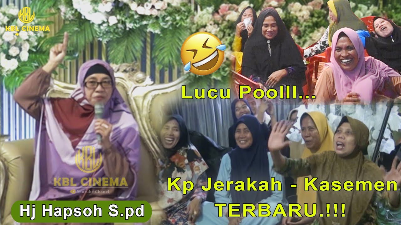 Ceramah Agama || Hj HAPSOH S.Pd || Link Jerakah Kasemen || Terbaru