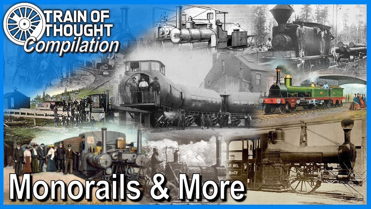 Train of Thought COMPILATION - Monorails and Tricky Tracks