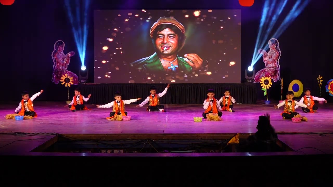 Annual Function 2025-26#LKG#Tribute Amitabh Bacchan#Sanskruti Vidyalay#Alandi