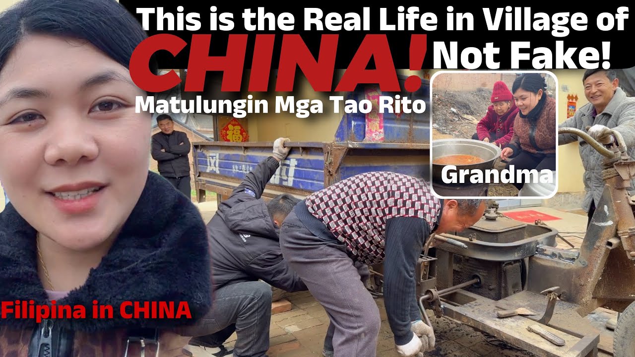 FILIPINA in CHINA: This is the REAL LIFE in CHINA with Villagers.