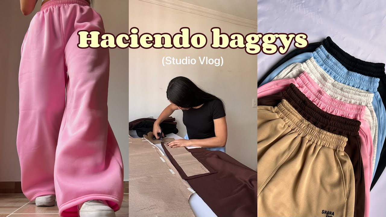 Terminé los baggy pants ✨💕 Studio vlog #smallbusiness #studiovlog #colombia #smallbizz #vlog