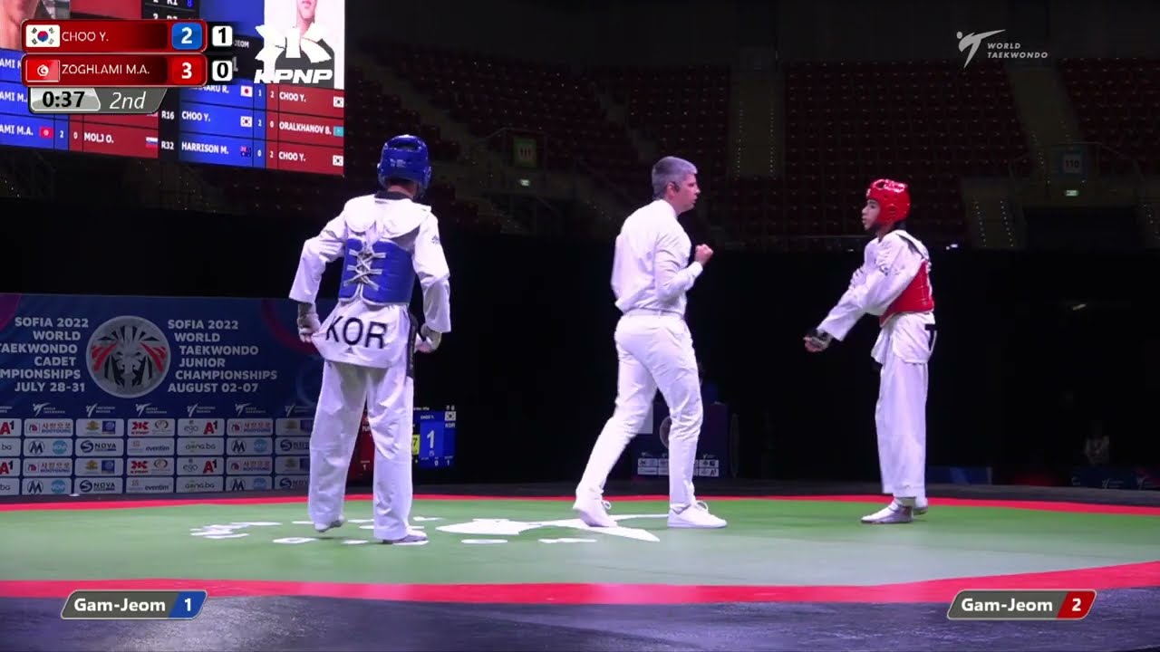 324 SF Men  45kg KOR CHOO Y  TUN ZOGHLAMI M A