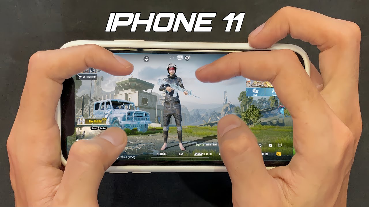IPHONE 11 HANDCAM PUBG in 2025 🔥/ HD+Extreme Livik Gameplay 😍/ IOS 18.2 Pubg Test in 2025