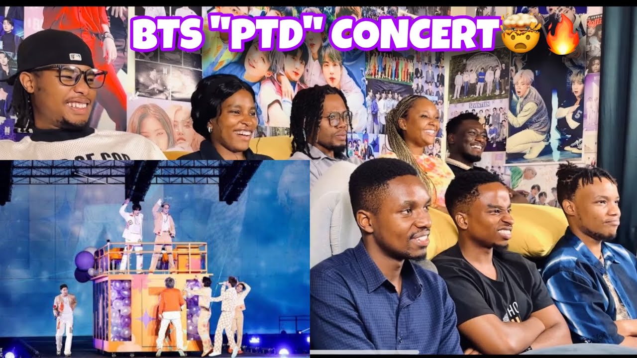 AFRICANS SHOW THEIR FRIENDS BTS 'DISEASE' + 'TELEPATHY' + 'IDOL' CONCERT LIVE | REACTION!!