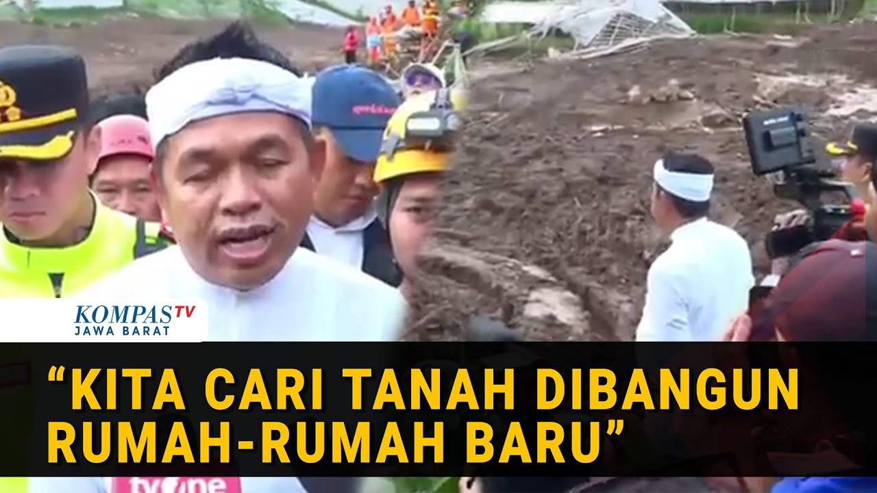KDM Beri Rp10 Juta Korban Longsor Cisarua untuk 