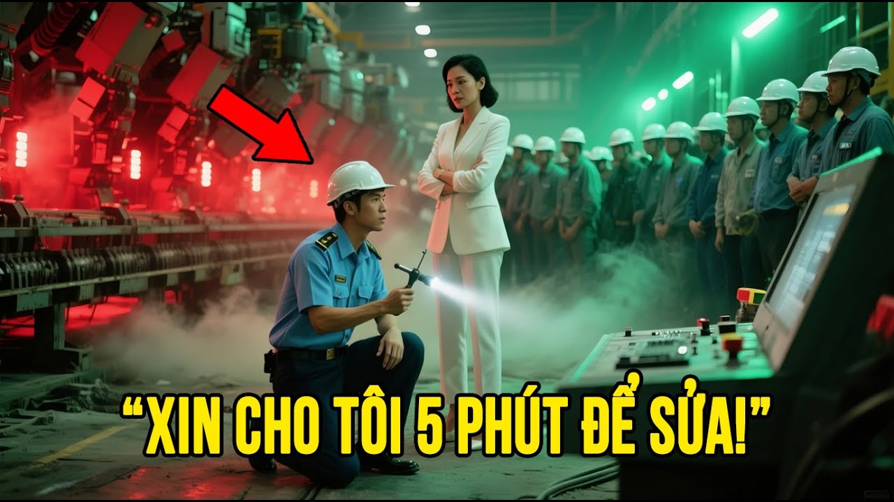 30 Kỹ Sư Thất Bại, Anh Bảo Vệ Sửa Máy Trong 5 Phút Khiến Nữ Tỷ Phú Choáng Váng!