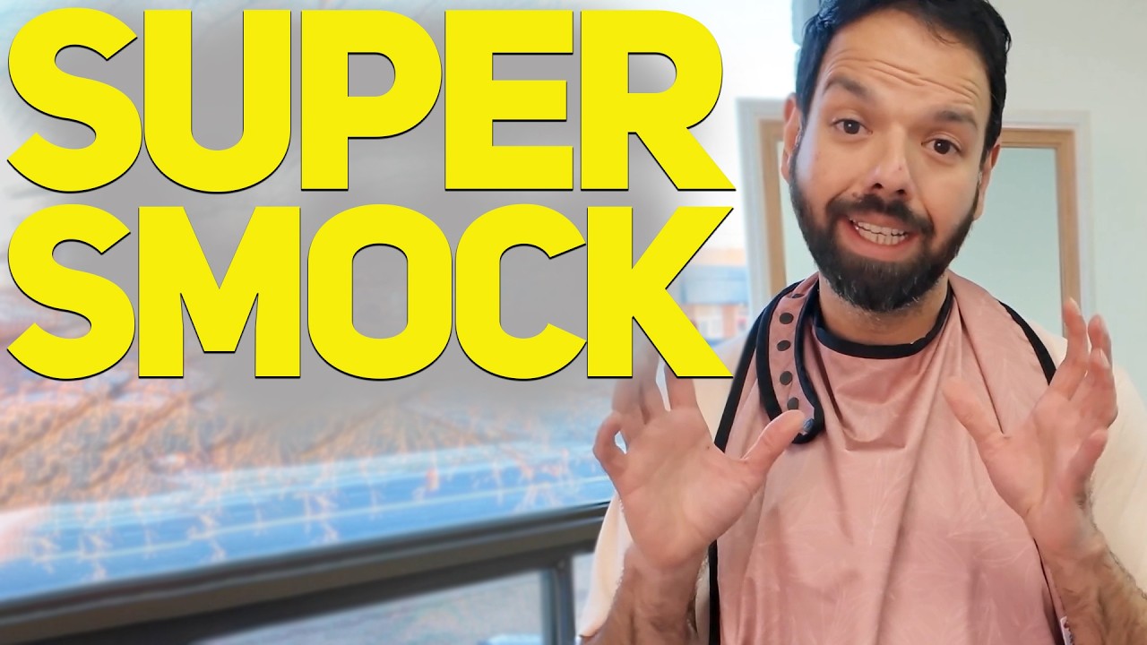 Meet the Super Smock - Adult Bib Waterproof Mealtime Protector - Lil Helper