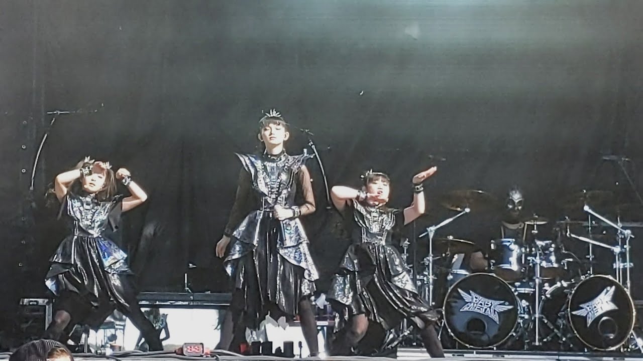 Babymetal - Megitsune - Aftershock in Sacramento 2019