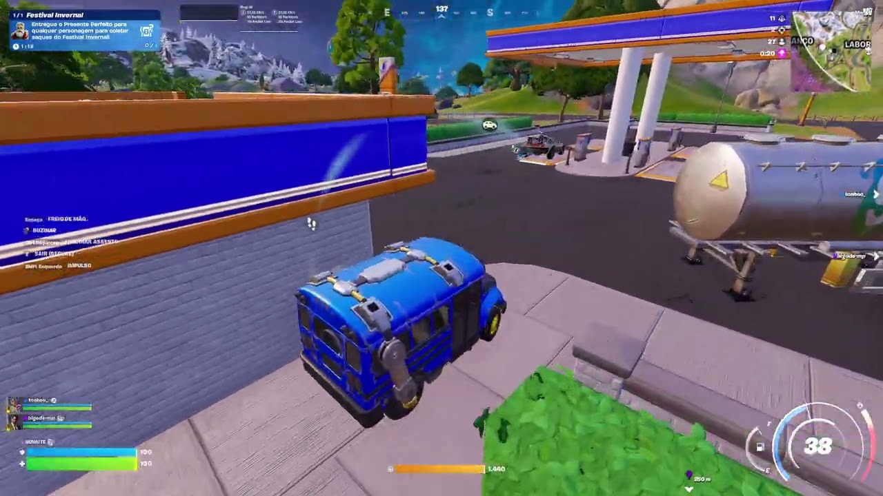 FORTNITE C7T1 -  GAMEPLAY VOYAGER SOMBRIO (REALIDADE SUPRIMIDA) (28/12/2025)