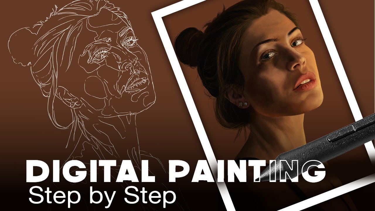 “From Sketch to Masterpiece – Digital Painting Series by Arena Animation Bhilai”