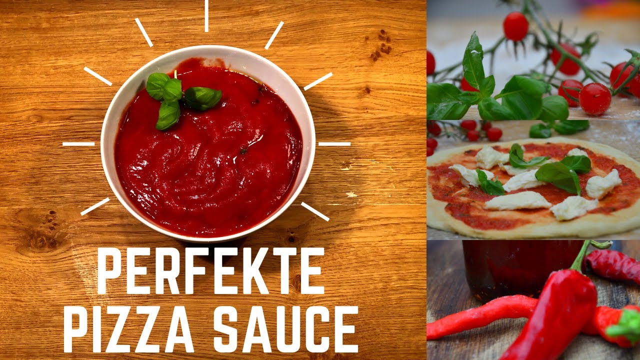 Pizzasauce 🍅 🌱 nach Original italienischen Rezept