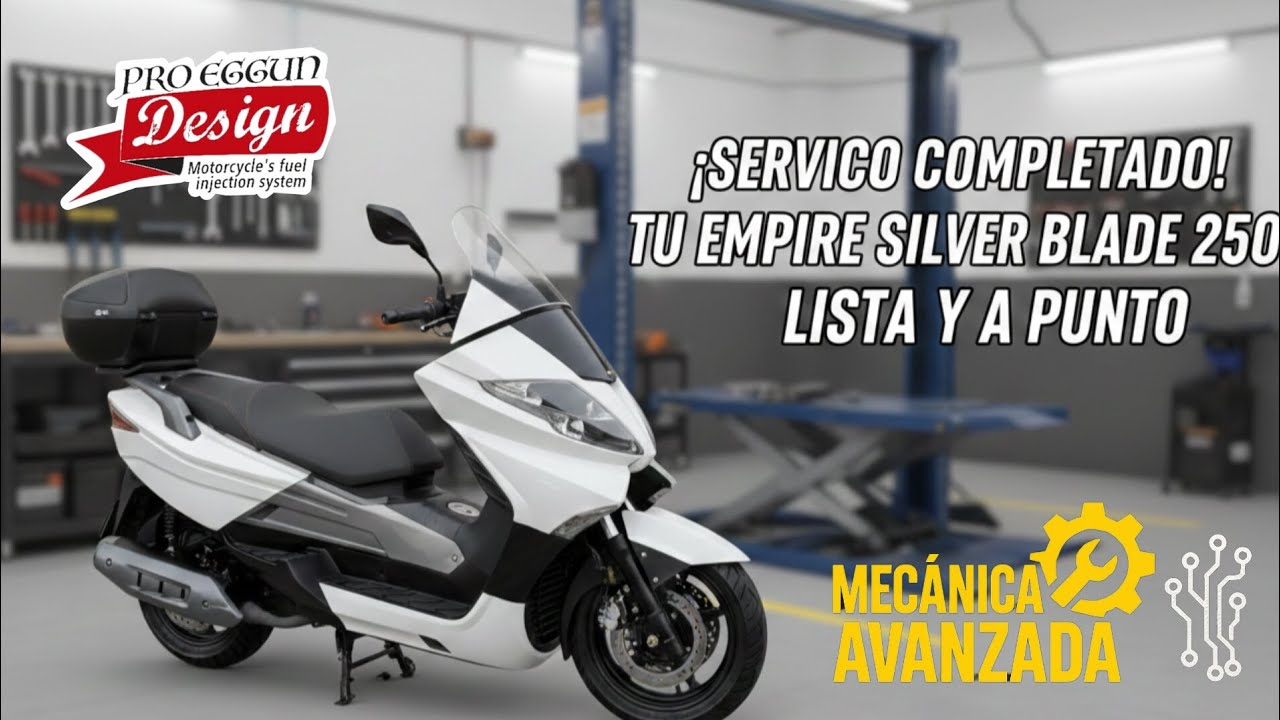 Empire silver blade 250 | Benelli Zafferano 250. Así quedo!