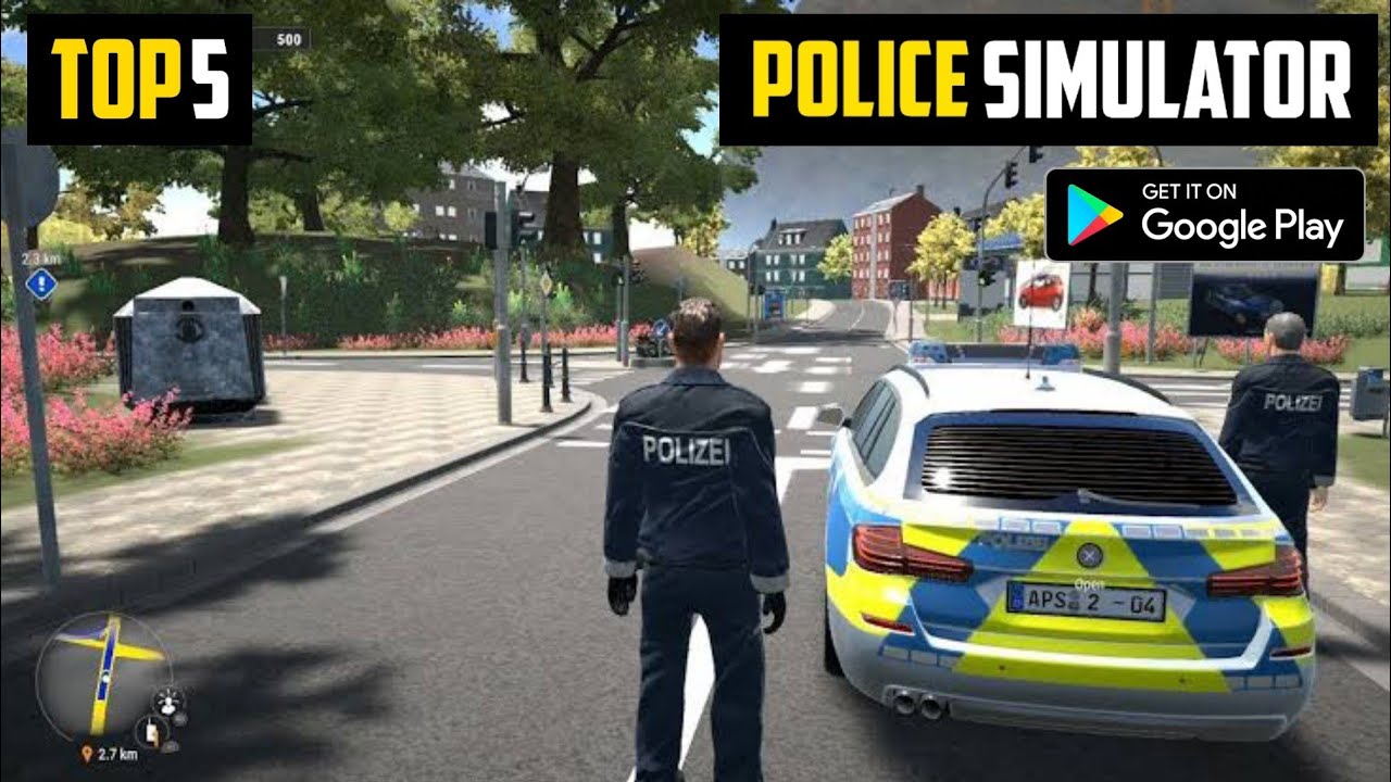 Top 5 New POLICE SIMULATOR Games For Android🔥😍 || 2023 || 5 Best Graphic Police Games For Android