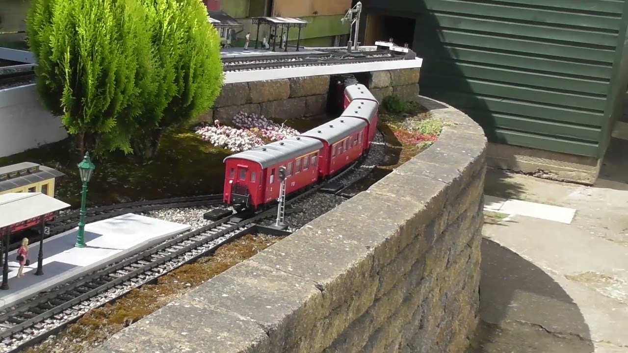 Lehmann Gross Bahn (LGB) G-Scale Model Garden Railway in Action