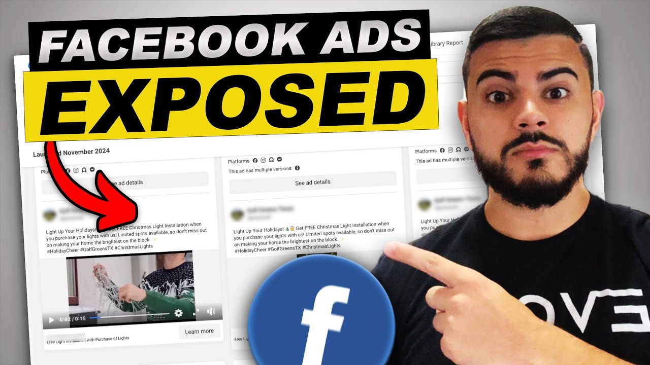 Exposing Christmas Light Installation Facebook Ads