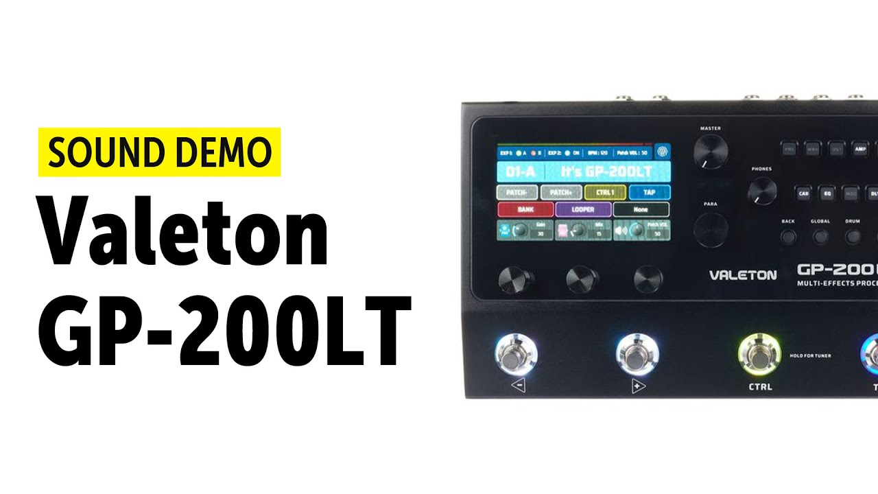 Valeton GP-200LT - Sound Demo