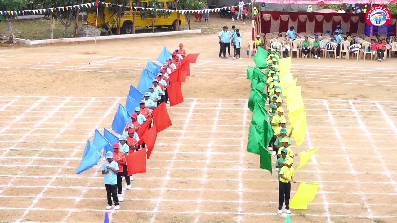 Flag Drill Luxor’s Sports Fiesta
