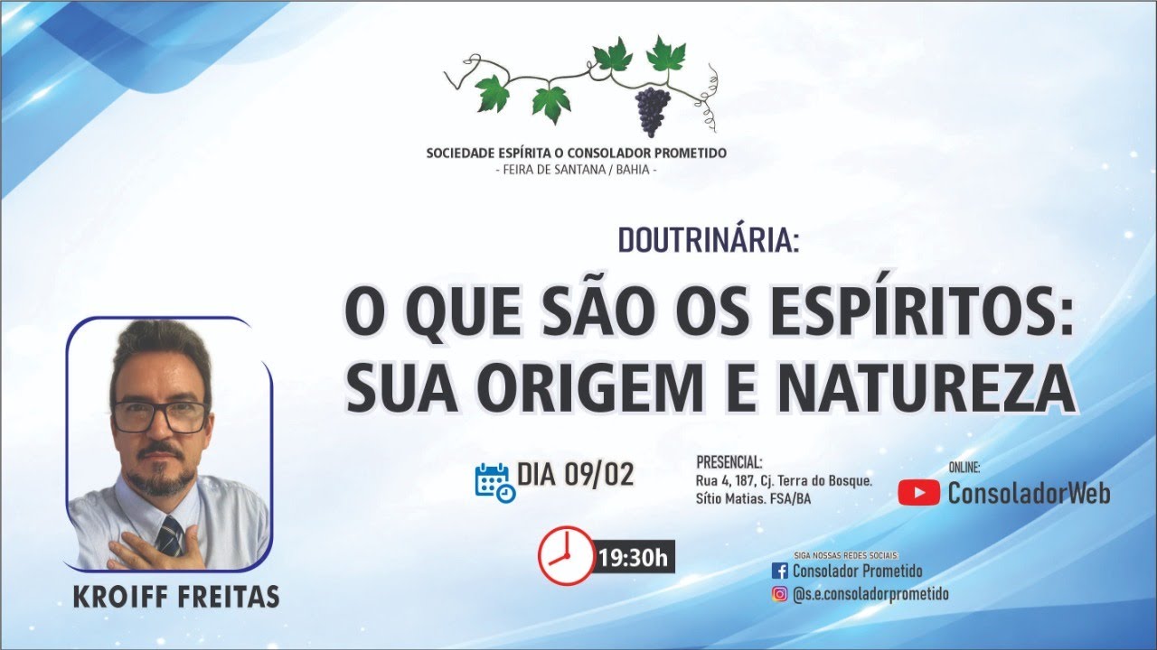 O Que São os Espíritos: Sua Origem e Natureza - com Kroiff Freitas