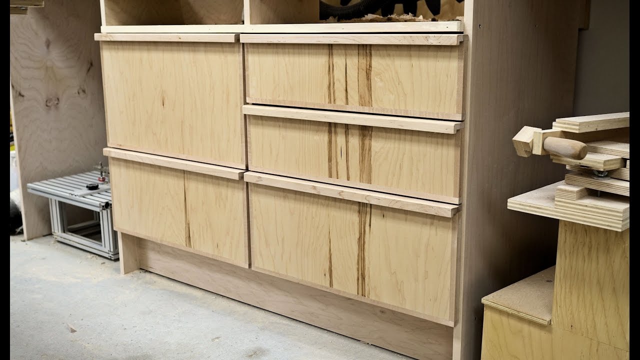 Making Drawer Fronts - Building The Miter Saw Station Part 8