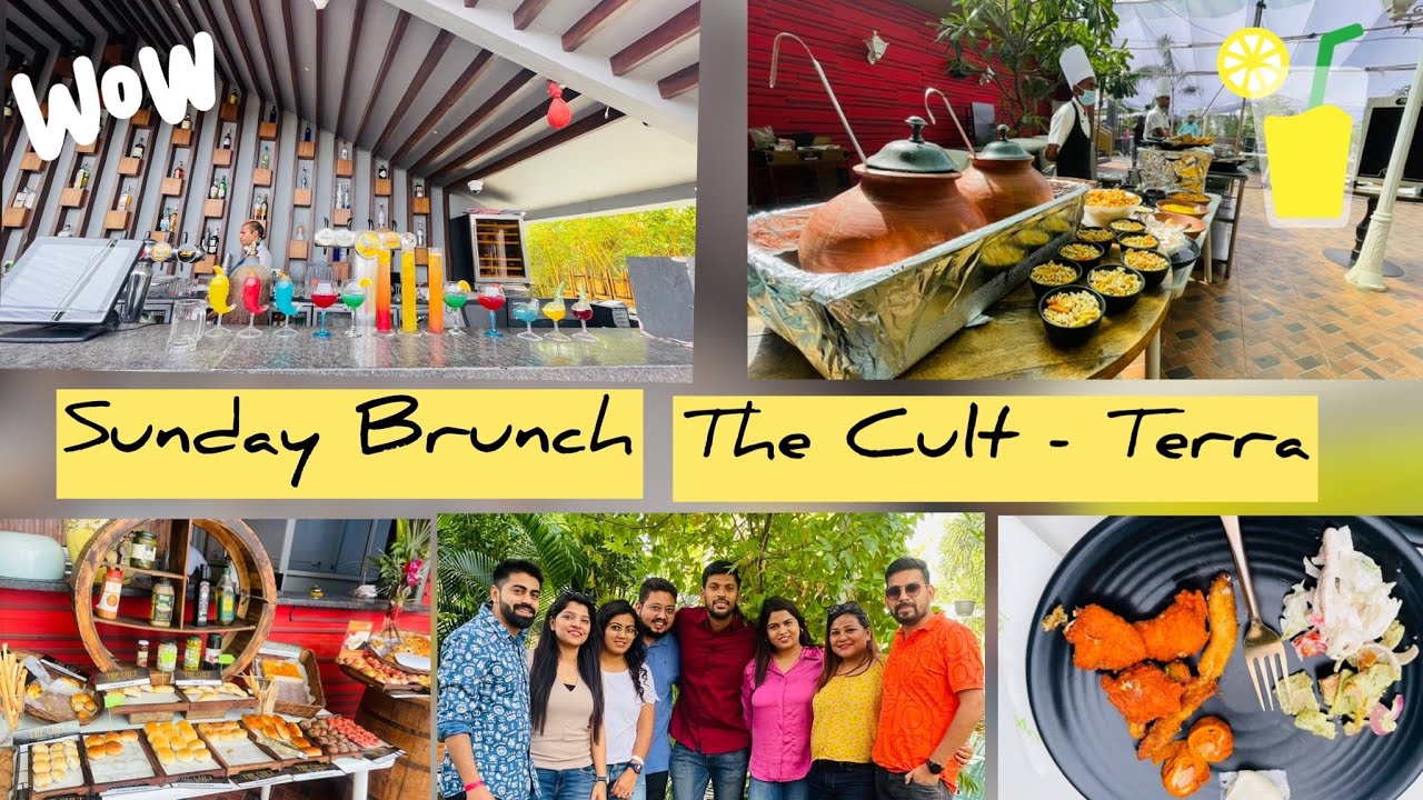 The Cult Terra | The best Sunday Brunch in Pune | Gang Restaurant | 🥙