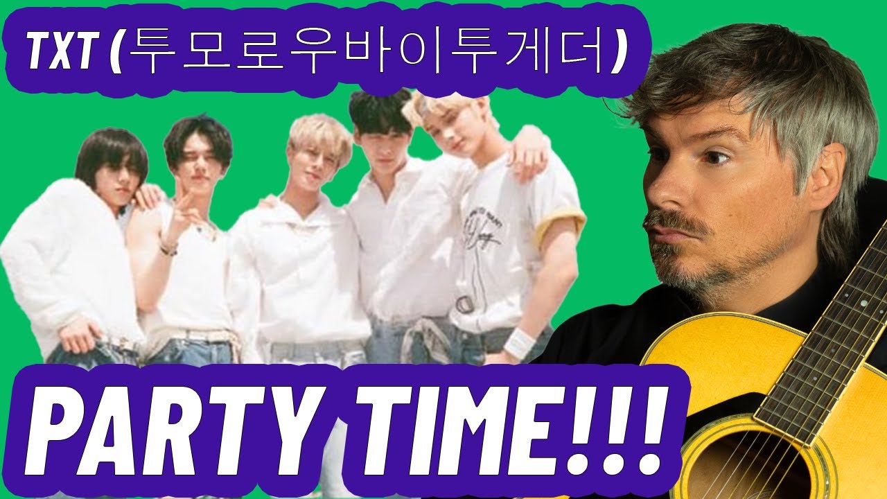 EX-ROCKSTAR'S first REACTION to TXT 투모로우바이투게더 - Over The Moon