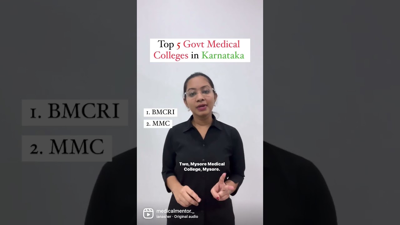 Top 5 Govt Medical Colleges in Karnataka