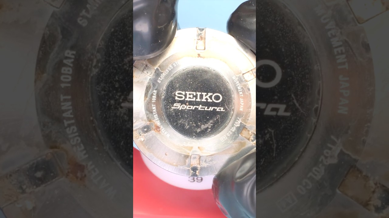 Seiko Sportura Chronograph Battery Replacement