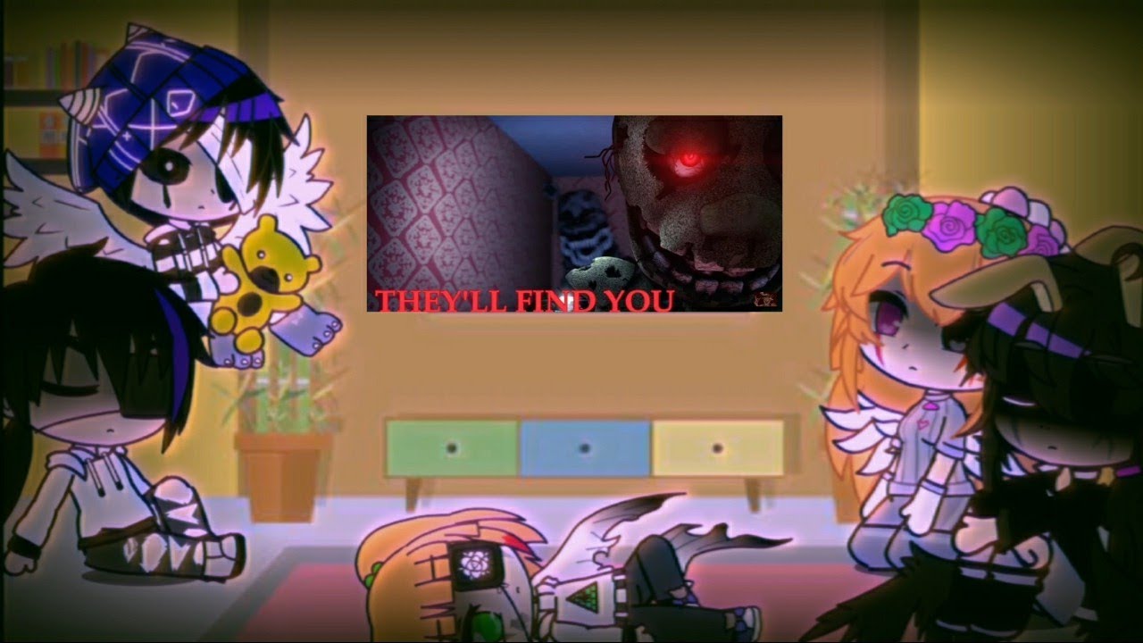 /Família afton reagindo a música/ (the ll find you)  [ novo estilo de vídeo]