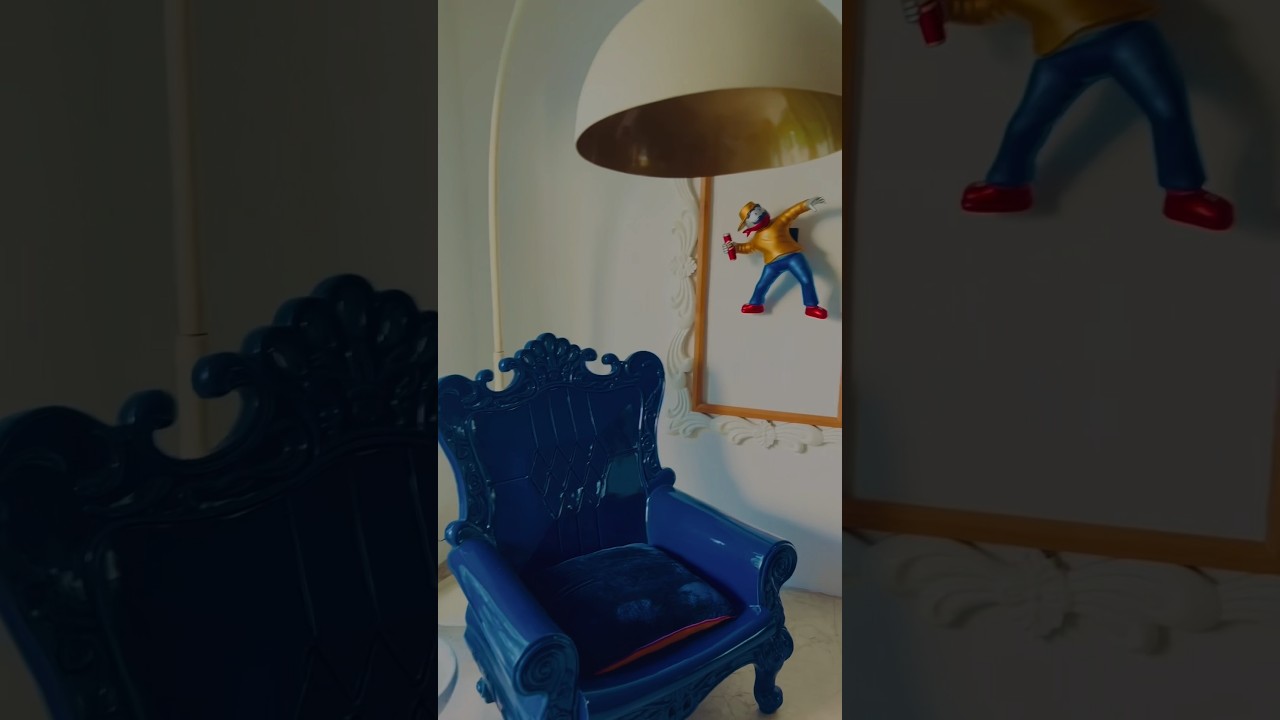 Bali Airbnb tour | eclectic pop art design |APE Villa| #interiordesign #travelacommodation