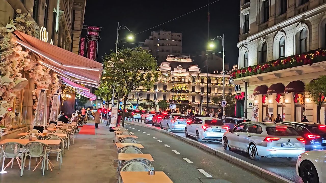 Primele luminițe de Crăciun din București, 2025