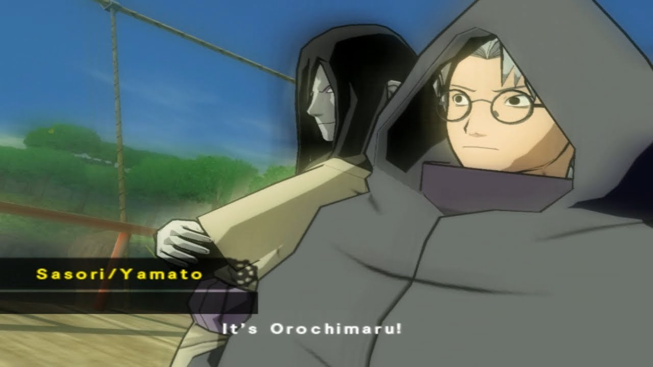 Прохождение Naruto Shippuden Ultimate Ninja 5, часть 23, Ямато против Кабуто (Арка воссоединения ...