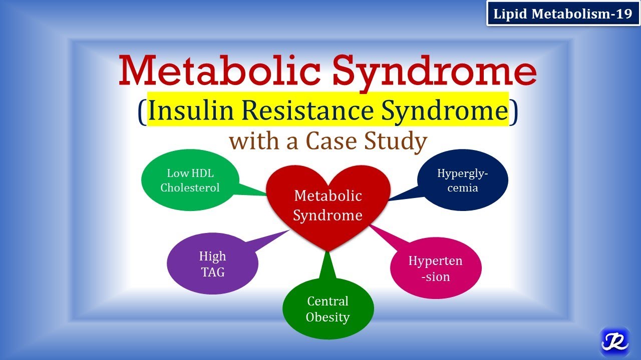 19: Metabolic Syndrome-  Diagnostic Criteria & Pathogenesis | Lipid Metabolism 19 | Biochemistry |