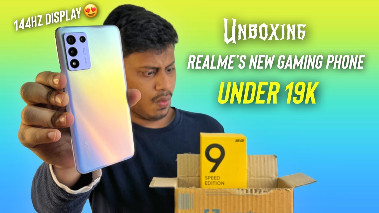 realme 9 Speed Edition Unboxing - First Flipkart sale Unit | Most Powerful Gaming Phone Under 20K