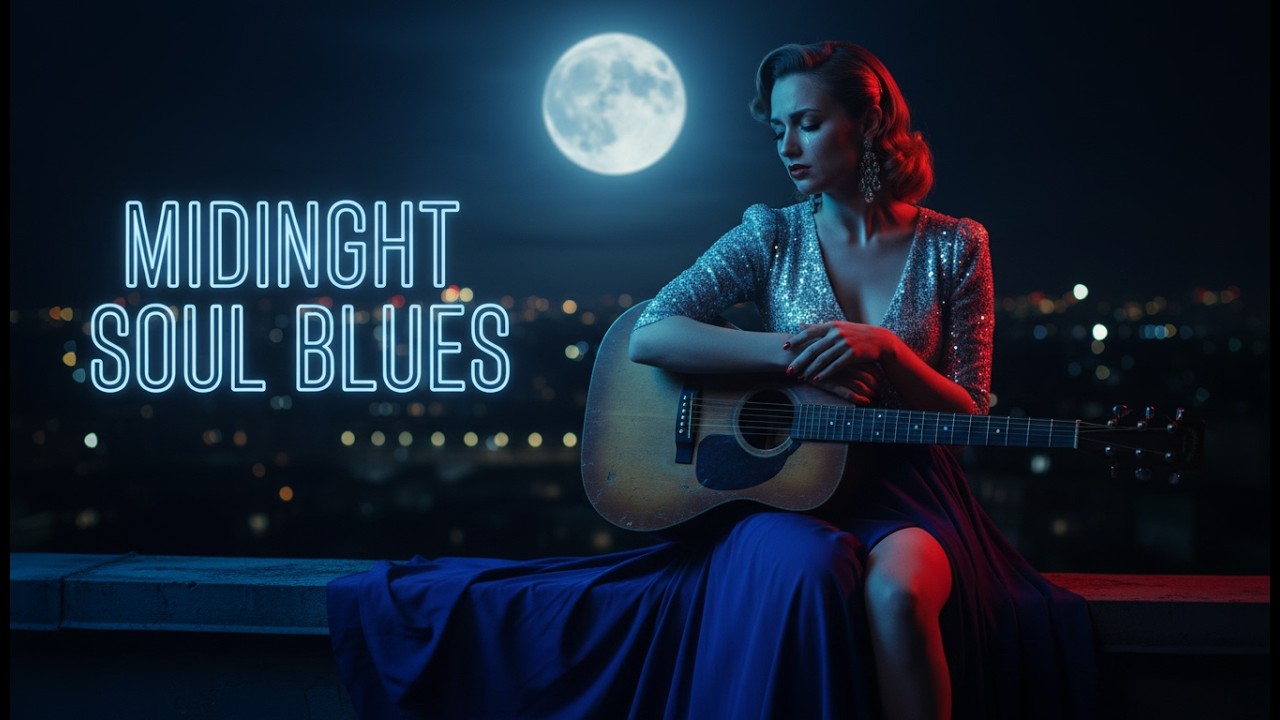 🔴 Midnight Blues Lounge 🌙 Soulful Female Blues Live 24/7