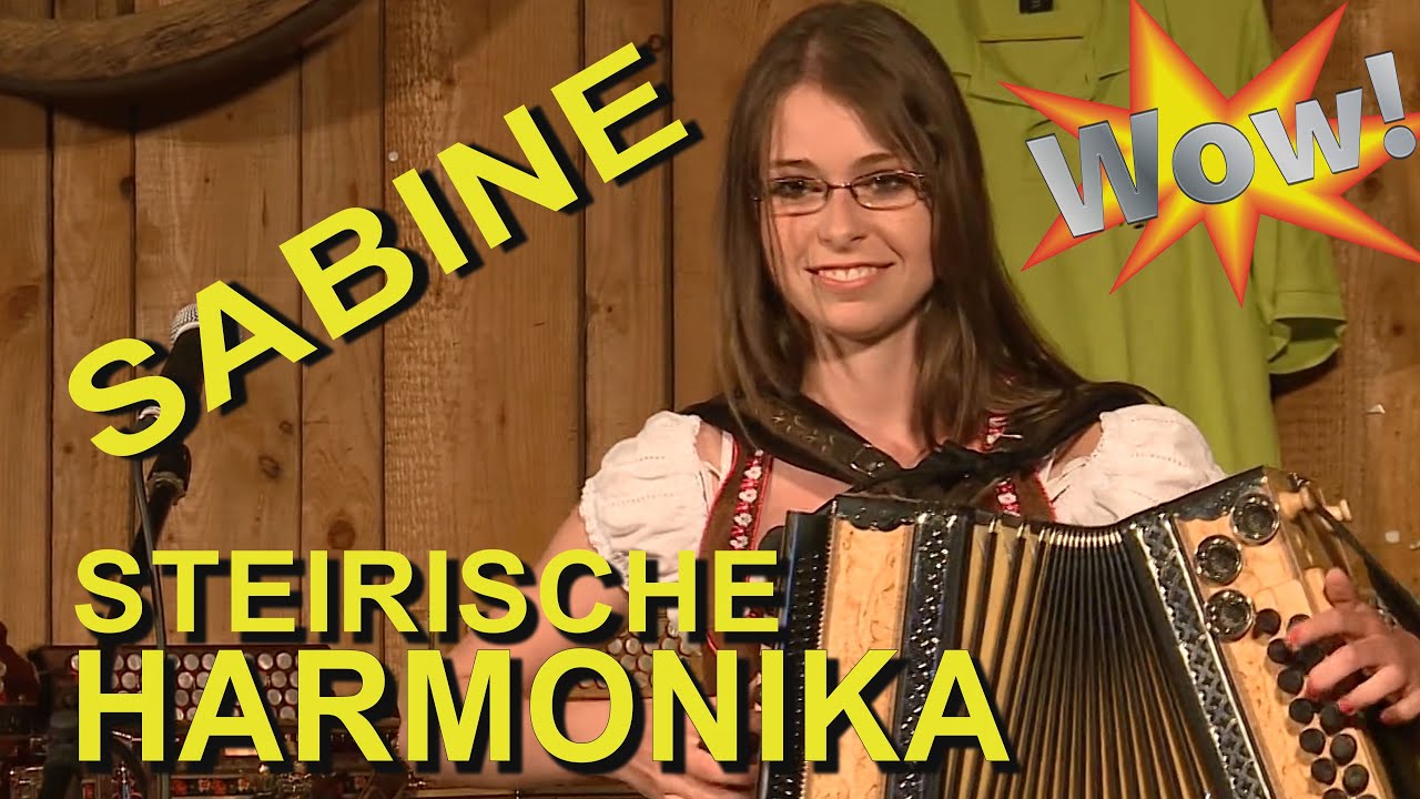 Steirische Zieharmonika - Sabine Saminger auf der Steirischen Zieharmonika