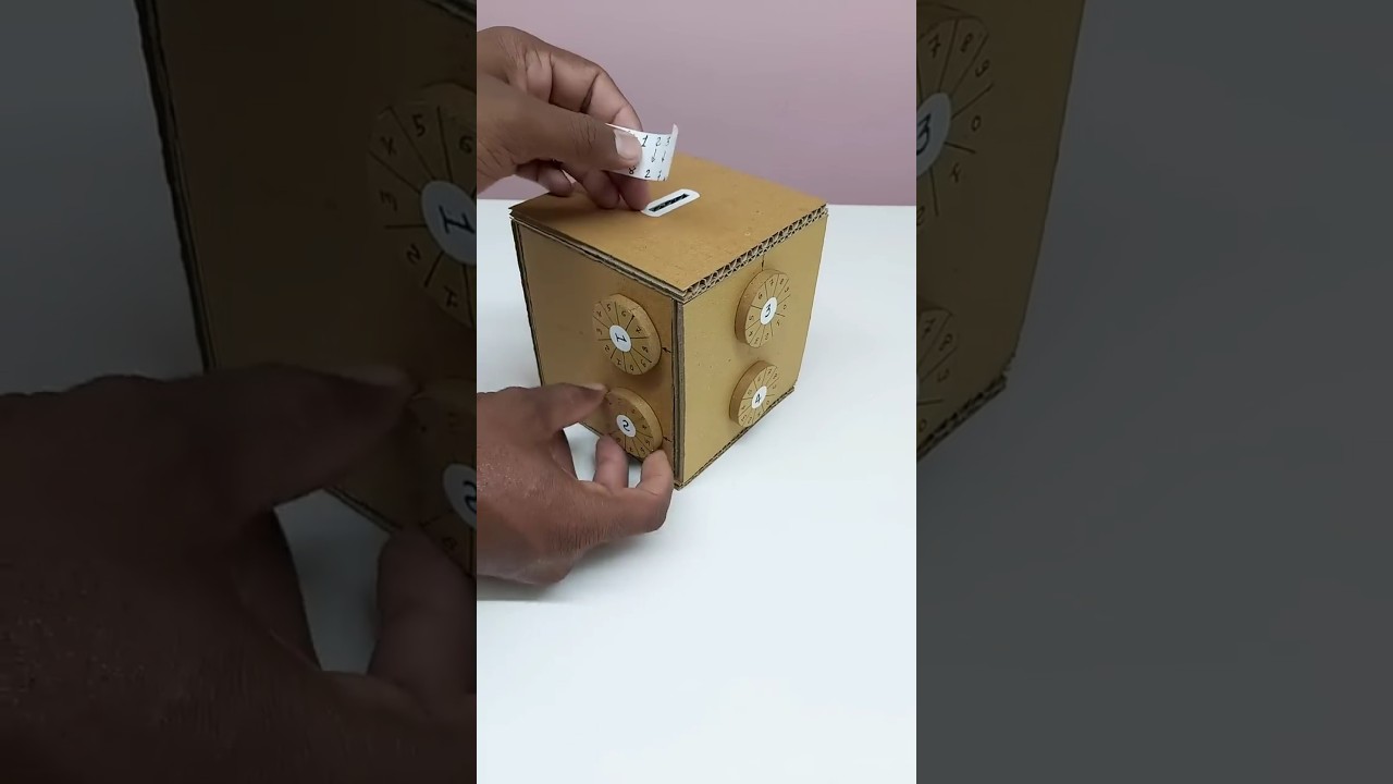 Coin Box | DIY Safe Locker | Money Saving Box | #Shorts