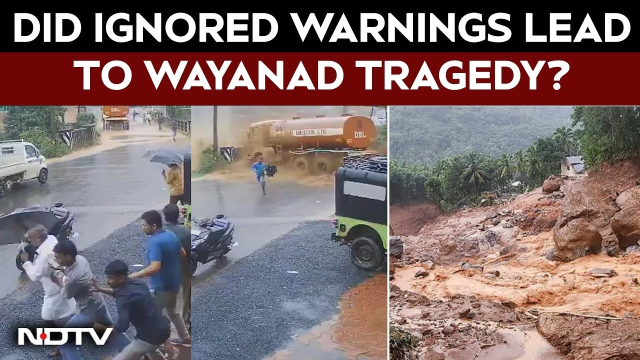 Wayanad Landslide LIVE | Massive Landslide Hits Wayanad LIVE | 5 Killed In Wayanad Landslides