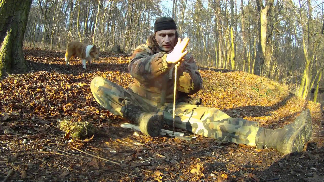 Několik slov pro rozdělávání ohně třením