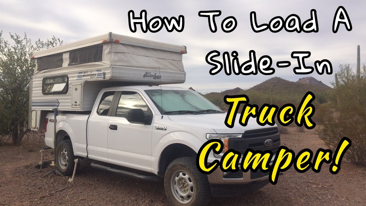 How to Load & Unload a Truck Camper | It&rsquo;s Easier than You Think! #tramper