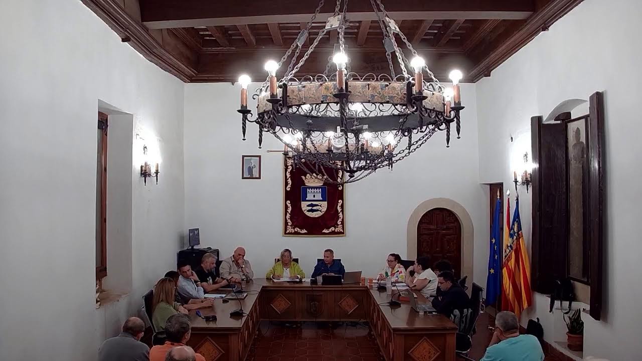Ple de l'Ajuntament d'Albalat dels Sorells 1 d'octubre de 2025